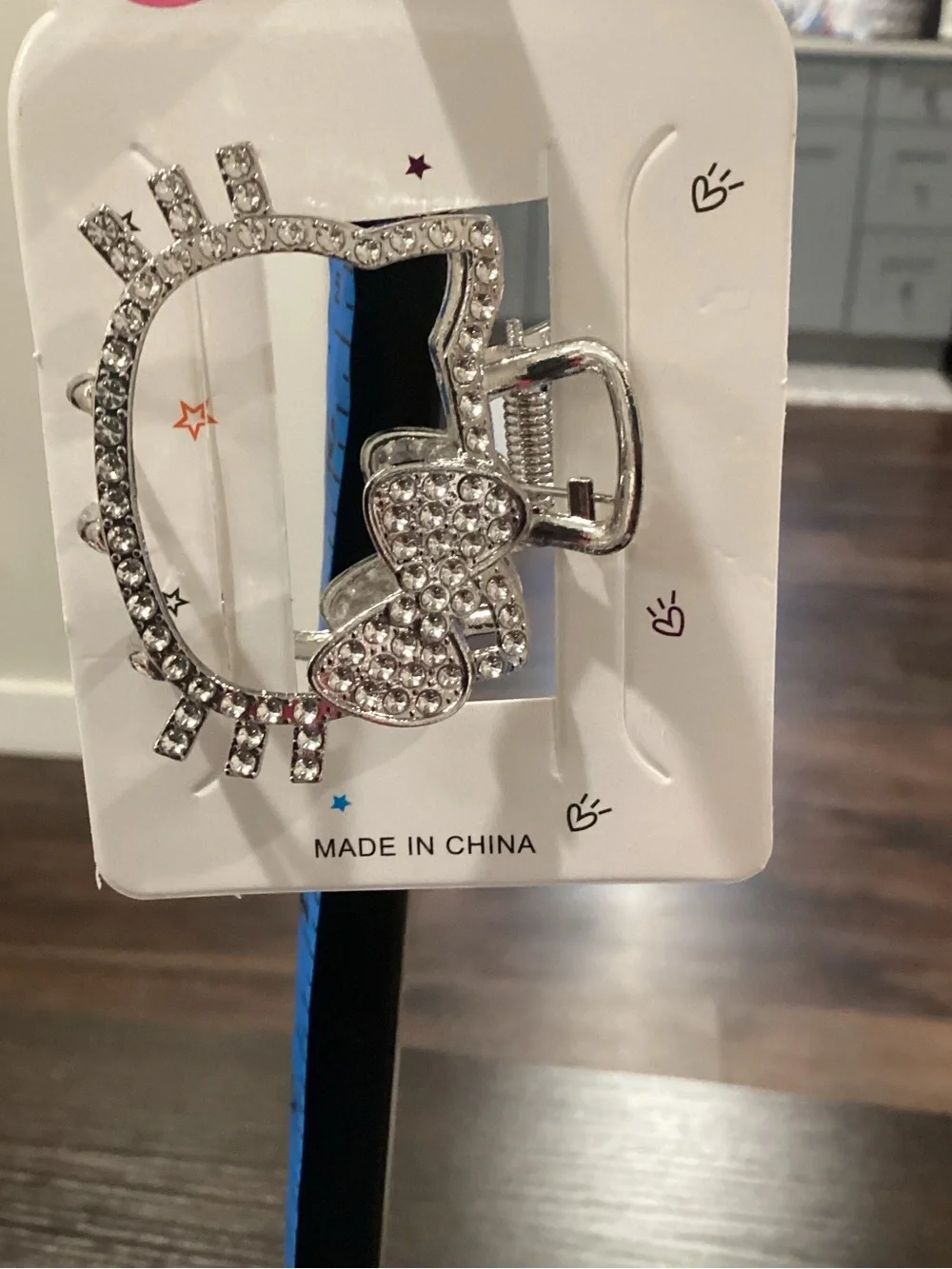 NWOT - Hello Kitty - Rhinestone Hair Claw Clip - Brand New !!! FREE GIFTS!!!